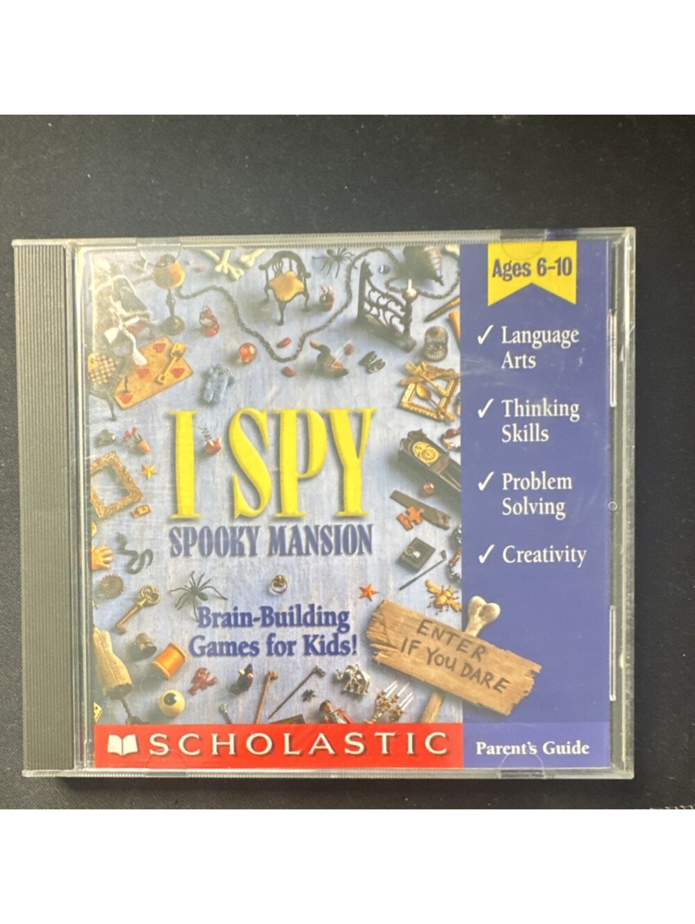 Scholastic I Spy Spooky Mansion CD-ROM Children Early Learning Academic/Educati…